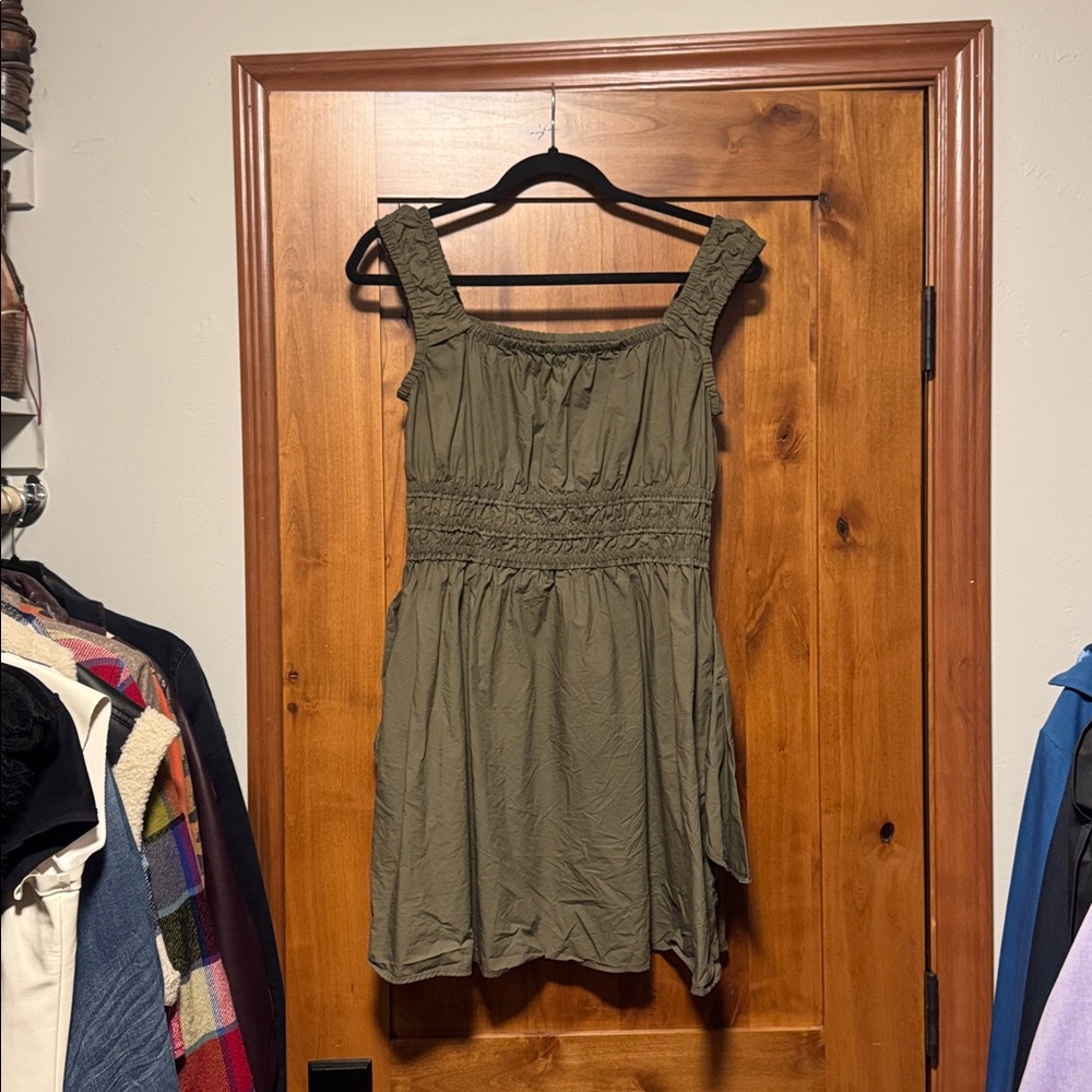 Uniqlo Olive Green Dress